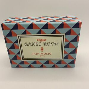 Ridley's Games Room Pop Music Quiz